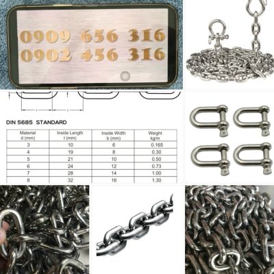 Dây Xích Inox 316 2,8mm