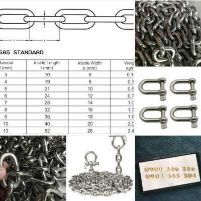 Dây Xích Inox 304 50mm