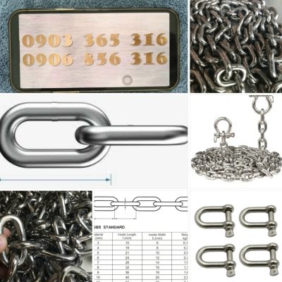 Dây Xích Inox 201 9mm